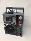 Pat-k1f Sanyo Vintage Boombox Karaoke Cassette Mic Inputs Echo
