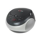 Pb2710bk Axess Portable Stereo Player With Radio Led Ac 696226482258