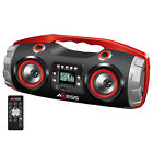 Cd-mp3-usb-sd Pbbt2709-rd Axess Portable Fm Radio