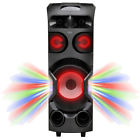 Pbx-1012 Qfx Portable Rechargeable Bluetooth Wireless Party Speaker Light 606540037706
