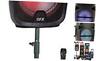 Pbx-61087 Portable Party Sound System With Stand And Wireless Microphone