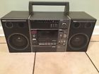 Pc-9t Yamaha Portable Comp Cassette Boombox