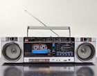 Pc-m70jw Jvc Vintage Boombox Compo Radio Cassete Player Am Fm Sw