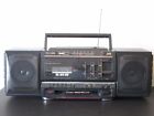 Pc-v333 Jvc Vintage Boombox Ghetto Blaster Stereo Cassette Rare Amazing Sound
