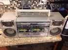 Pc-w300 Jvc Vintage Pc Cassette Portable System Boombox Detachable Speakers