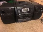 W-10-disc Pc-xc60 Jvc Portable Boombox-radio