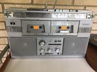 Pcr-169 Fortronics Vintage Era Boom Box Am Fm Cassette Stereo Radio