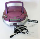 Pd6537pl Emerson Boombox Portable Cd Player Cassette Recorder Radio