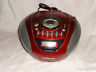 Pd6870rd Pd6870 Emerson Rd Portable Player Radio Red