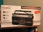 Pesscsc3200wod Supersonic New Retro Radio Cassette Player Boombox Portable Stereo