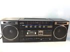 Ph-406 Fisher Vintage Stereo Cassette Tape Boombox With Eq And Aux