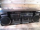 Ph-463 Fisher Dual Cassette Deck Boom Box Radio Parts Or Repair