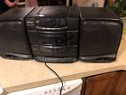 Ph-d560 Fisher Vintage Huge Studio Standard Boom Box Dual Cassette Cd