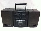 Ph-d650 Fisher Studio Standard Stereo Boombox Cassette Disc Cd Ghetto Blaster