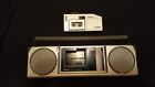 Ph-m88 Fisher Stereo Microcassette Boombox With Detachable Recorder