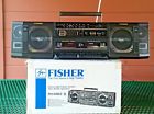 Ph-w803b Fisher Private Sale Boombox Ghetto Blaster Cassette Sync Dub