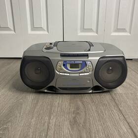 Az1025 Philips Magnavox Portable Am/fm Cassette And Cd Player