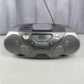 Az1061 Philips Az1061/17 Cd Radio Cassette Boombox Player Recorder - All Functions Work