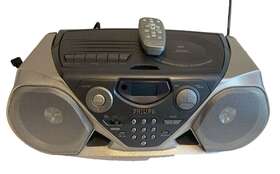 Az1505 Philips Cd Cassette Radio Boombox Portable With Remote Tested Works