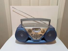 Az1515 Philips Cd Sound Machine. Boombox Am/fm Radio Cassette Tested