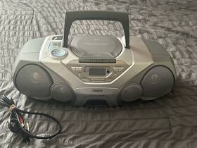 Az1564 Philips Phillips Cd Radio Cassette Player Recorder Boombox Tested And Works Nice