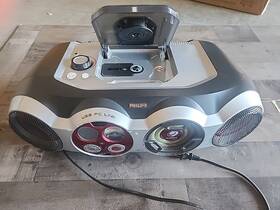 Az255 Philips Phillips Soundmachine Boombox Usb Pc Link Gameport