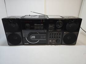 D8854 Philips Vintage Rare Cd Cassette Recorder And Radio James Bond