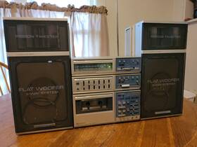 Fa-c5 Pioneer Ck-11 Boombox Stereo Vintage Rare Ct-c7 Cassette Recorder