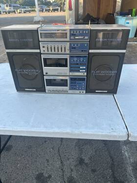 Ck-j10 Pioneer Ultra Rare Vintage Boombox Stereo Cassette Ghetto Blaster