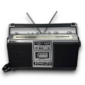 Sk-51f Pioneer Vintage Boombox Fm Mw Sw Radio Cassette Recorder For Parts Repair