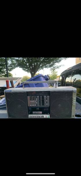 Sk-550f Pioneer Classic Vintage Sk-550 1980s Radio Cassette Boombox Ghetto Blaster Aux