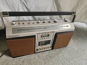 Sk-61f Pioneer Vintage Boombox Am/fm Stereo Cassette Recorder Made In Japan