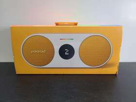 009085 Polaroid P2 Music Player Portable Wireless Speaker Yellow New Open Box