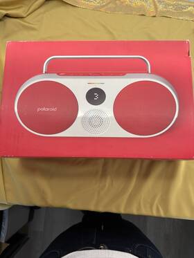 009091 Polaroid P3 Music Player Red Bluetooth 5.0 35w Brand - For Parts Only
