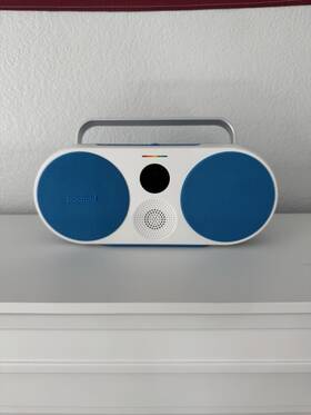 009092 Polaroid P3 Bluetooth Music Player Boombox Speaker Blue