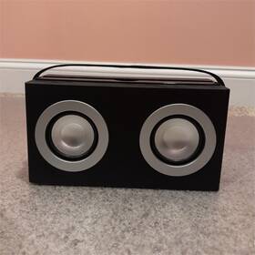 Pbt300 Polaroid Portable Boombox Black Handle Aux Input Stereo Speaker