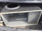 T2d415 Power Rockford Fosgate Sub With Custom Box