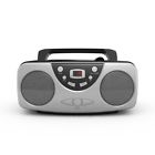 Prcd650mx-bk Borner Borne Portable Cd Boombox With Radio Black 691768002292