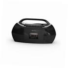 Prcdt550-bk Borne Rne Portable Boombox Cd Cassette With Radio 771713217886