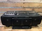 Pt204 Lloyds Speaker Boom Box Radio Dual Cassette Parts Or Repair