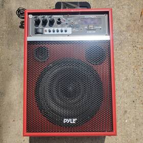 Pwma8250 Pyle Boomrock Portable Bluetooth Speaker Karaoke Pa System - Red