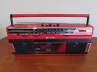 Qt-242 Sharp Vintage Stereo Radio Cassette Recorder Model Or Repair
