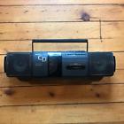 Qt-cd20 Sharp Vintage Boombox Stereo