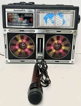 J-101u Quantum Fx Quantumfx Am Fm Sw 11-band Radio Cassette Recorder Usb Mp3 Player Boombox
