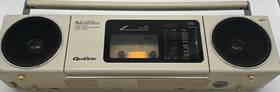 Gx3615y Quasar Portable Am/fm Cassette Recorder Boombox Beige Tps Line In Tested
