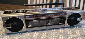 Gx3656 Quasar 80s Vintage Am Fm Stereo Radio Cassette Recorder Boombox Player