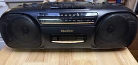 N0574a Quasar Portable Cassette Player Recorder Gx350 Am/fm Tape Deck -tested