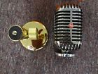 R50-ch Jimmy Studio Design Chrome Bluetooth Speaker With Gold Stand High