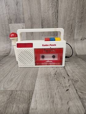 Ctp-69 Radioshack Vintage Retro Radio Shack Kids Toy Tape Cassette Player Sing A Long - Untested