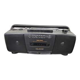 Scr-46 Radioshack Vintage Radio Shack Boom Box Am Fm Stereo Cassette Player No Cord C Batteries